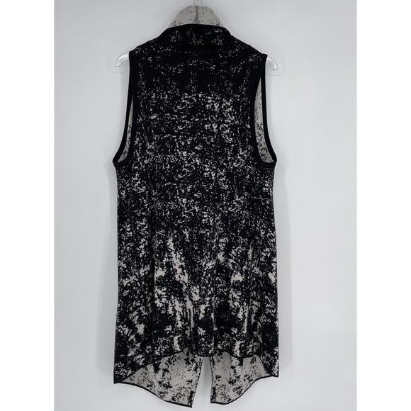 Stella Carakasi Reversible Cashmere Natural Lux Cardigan Vest Sweater Medium M - Picture 6 of 7